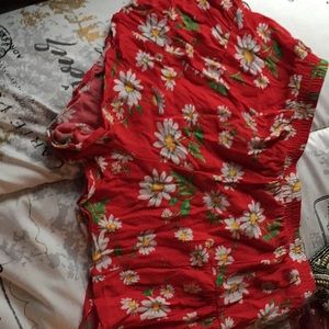 Forever 21 flower shorts